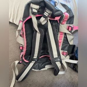North face backpack duffle bag